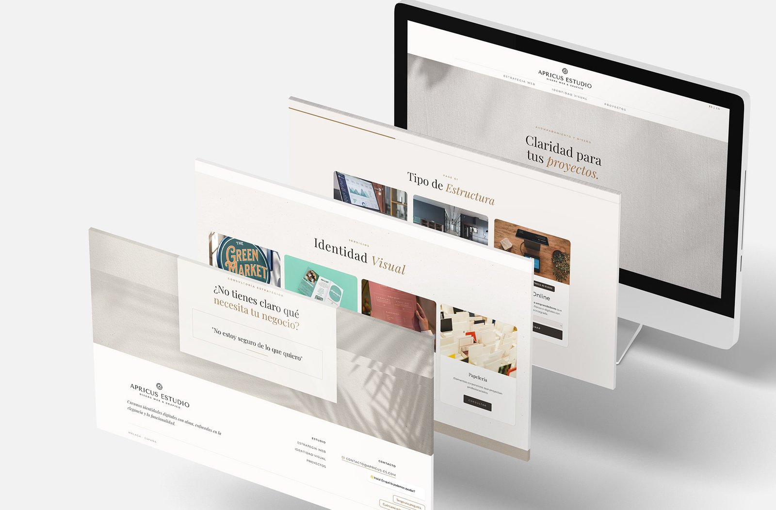 Apricus Estudio brand design