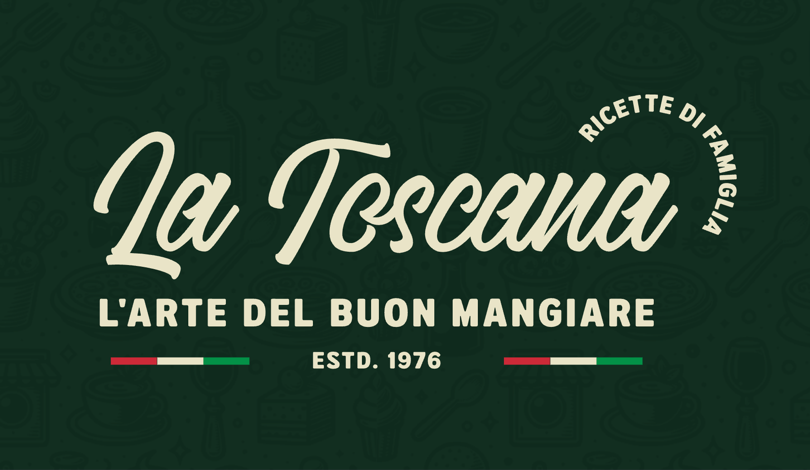La Toscana brand identity design
